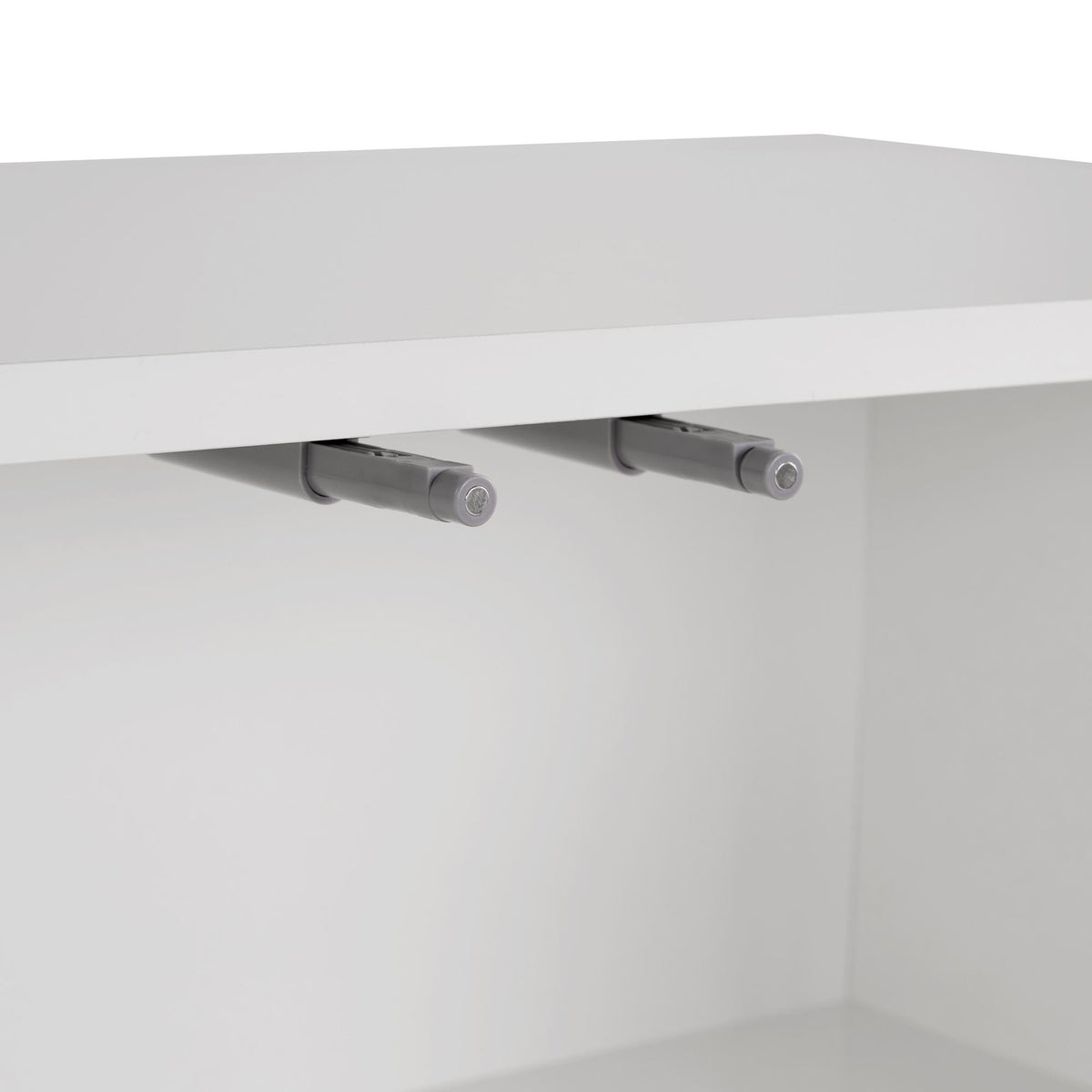 Κονσόλα Nemea Λευκό 180x45x80 εκ. Μελαμίνης - Pakobazaar
