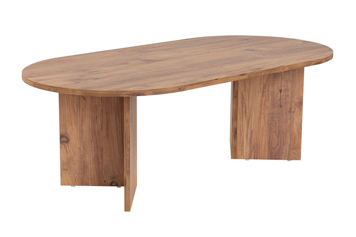 Τραπεζάκι Σαλονιού Glossa Ατλαντικό Πεύκο 119x60x40 εκ. Μελαμίνης