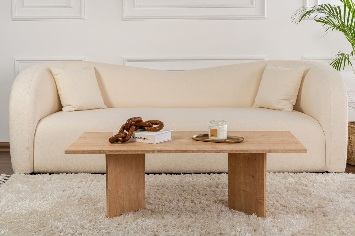 Τραπεζάκι Σαλονιού Elaia Δρυς Sapphire 119x60x40 εκ. Μελαμίνης