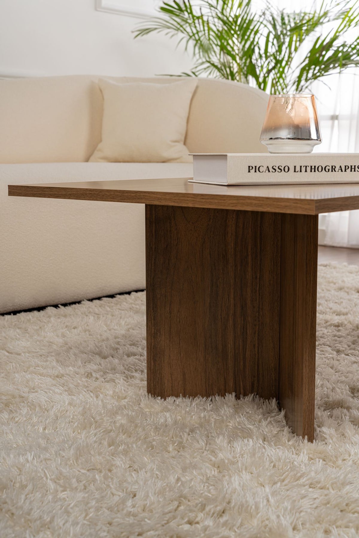 Τραπεζάκι Σαλονιού Elaia Καρυδί Venezia 119x60x40 εκ. Μελαμίνης