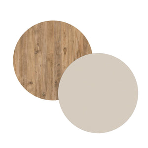 Τραπεζάκι Σαλονιού Pigadia Ατλαντικό Πεύκο - Cashmere 90x60x28.6 εκ. Μελαμίνης