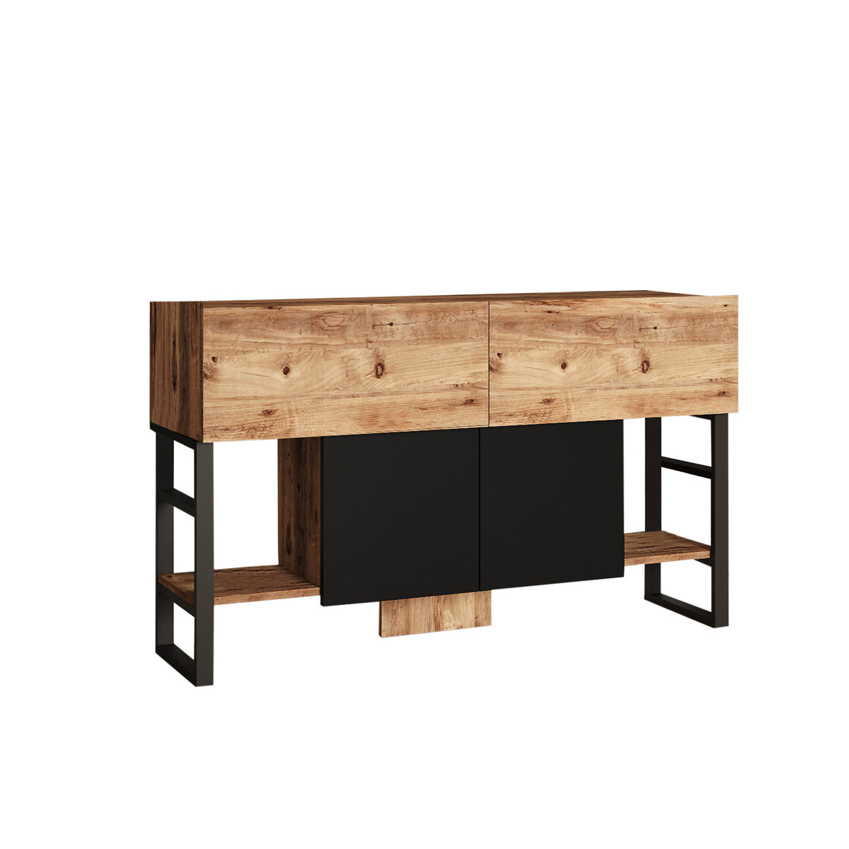 Κονσόλα Gramvousa Ατλαντικό Πεύκο 138.8x43.3x83.6 εκ. Μελαμίνης