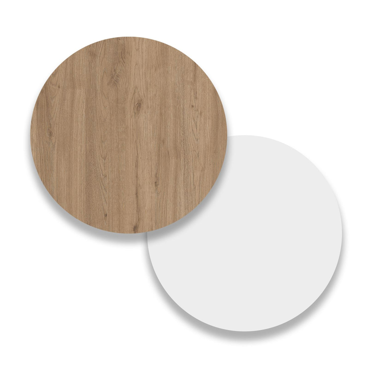 Έπιπλο Τηλεόρασης Alyki Δρυς - Λευκό 160x35.5x45.1 εκ. Μελαμίνης