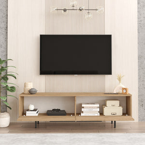 Σετ Σαλονιού Prastio Δρυς 160x35.5x45 εκ. Μελαμίνης
