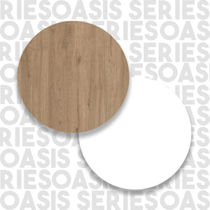Έπιπλο Εισόδου Kastos Δρυς - Λευκό 147.4x35.5x195.6 εκ. Μελαμίνης