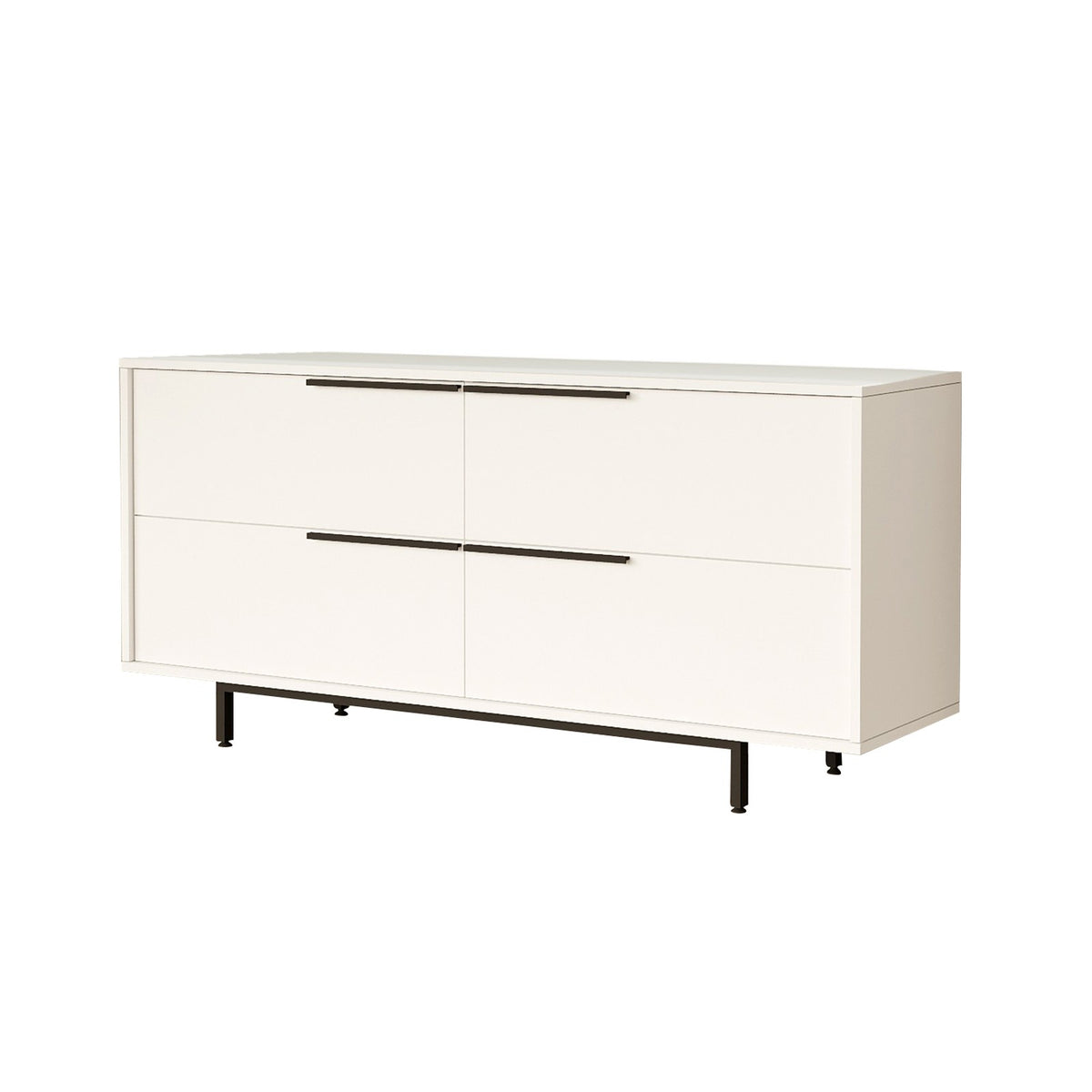 Κονσόλα Agridia Λευκό 160x44.5x74.3 εκ. Μελαμίνης