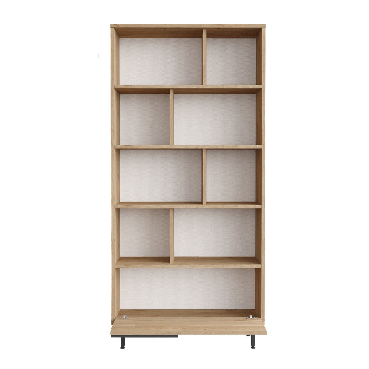 Βιβλιοθήκη Anopoli Καρυδί 83.9x29.5x175.6 εκ. Μελαμίνης