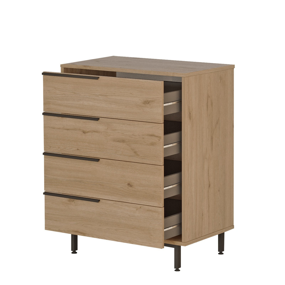 Συρταριέρα Anilio Καρυδί 74.8x44.5x95.1 εκ. Μελαμίνης