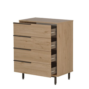 Συρταριέρα Anilio Καρυδί 74.8x44.5x95.1 εκ. Μελαμίνης