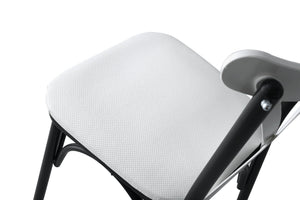 Σετ 4 Καρεκλών Lardos Λευκό 42x42x84 εκ. - Pakobazaar
