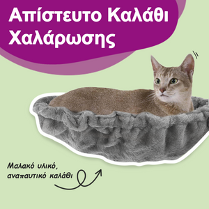 Γατόδεντρο Aνοιχτό Γκρι 104 εκ. με Στύλους Ξυσίματος από Σιζάλ - PAKOBAZAAR