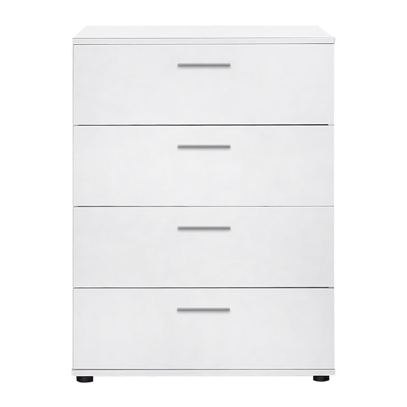 Συρταριέρα Trendline  χρώμα λευκό 73x44x96εκ. - Pakobazaar