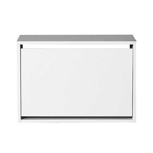 Παπουτσοθήκη Step  6 ζευγών χρώμα λευκό 60x30x42εκ. - Pakobazaar