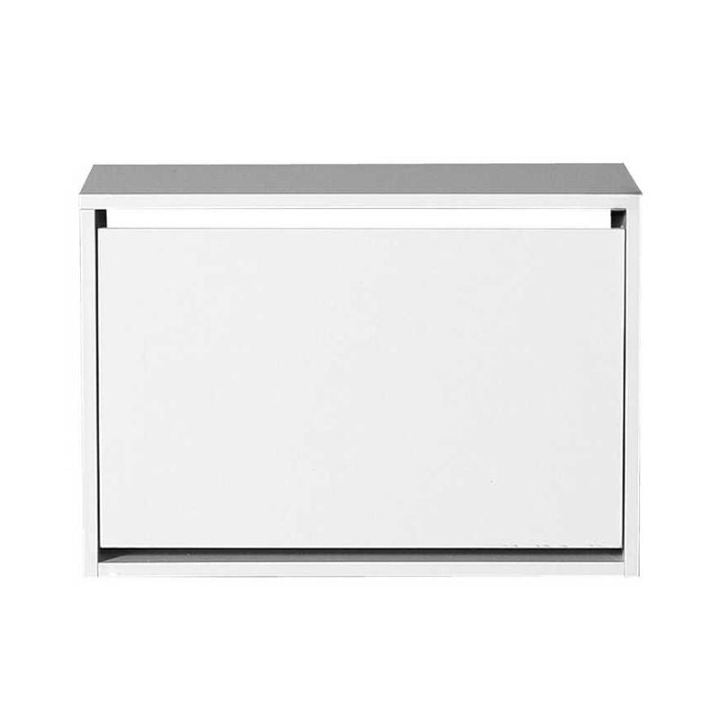 Παπουτσοθήκη Step  6 ζευγών χρώμα λευκό 60x30x42εκ. - Pakobazaar