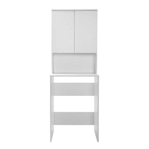 Έπιπλο πλυντηρίου Ceza  χρώμα λευκό 65x60x182εκ. - Pakobazaar