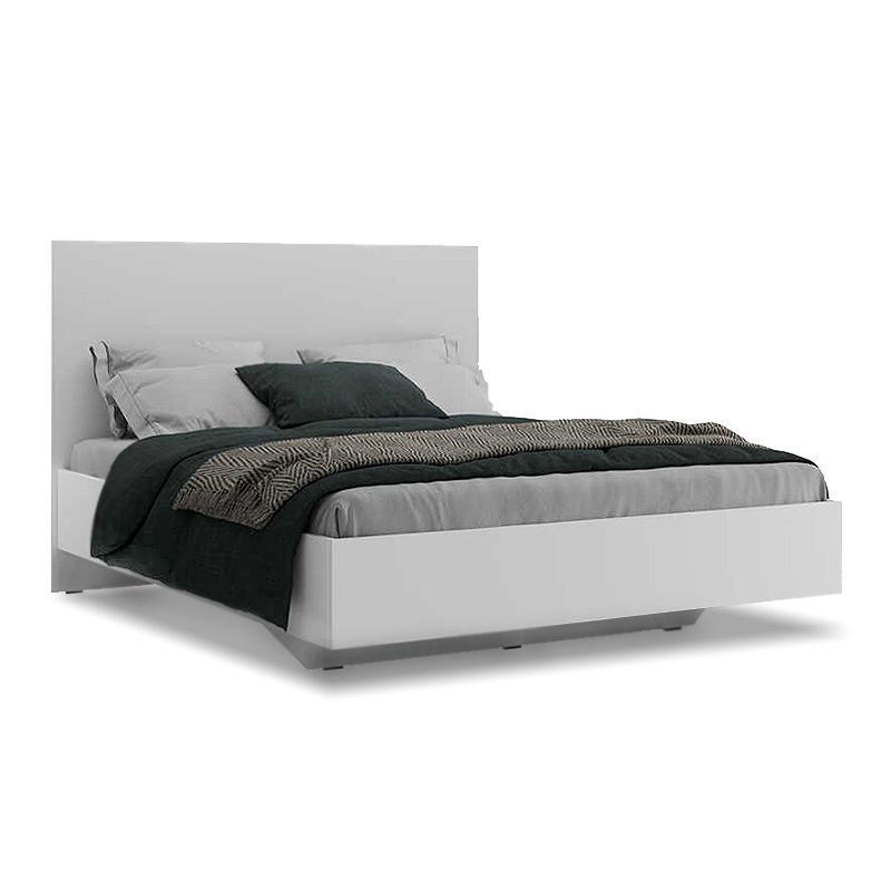 Κρεβάτι Oryana  χρώμα λευκό 160x200εκ. - Pakobazaar