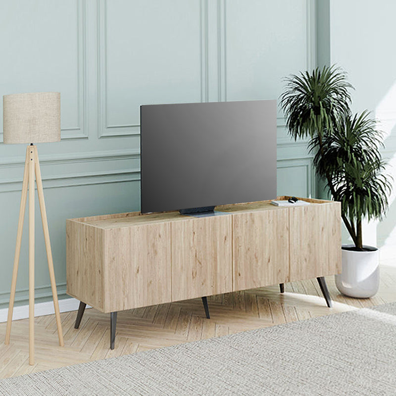 Έπιπλο τηλεόρασης Luna  χρώμα florida oak 180x41x62εκ.