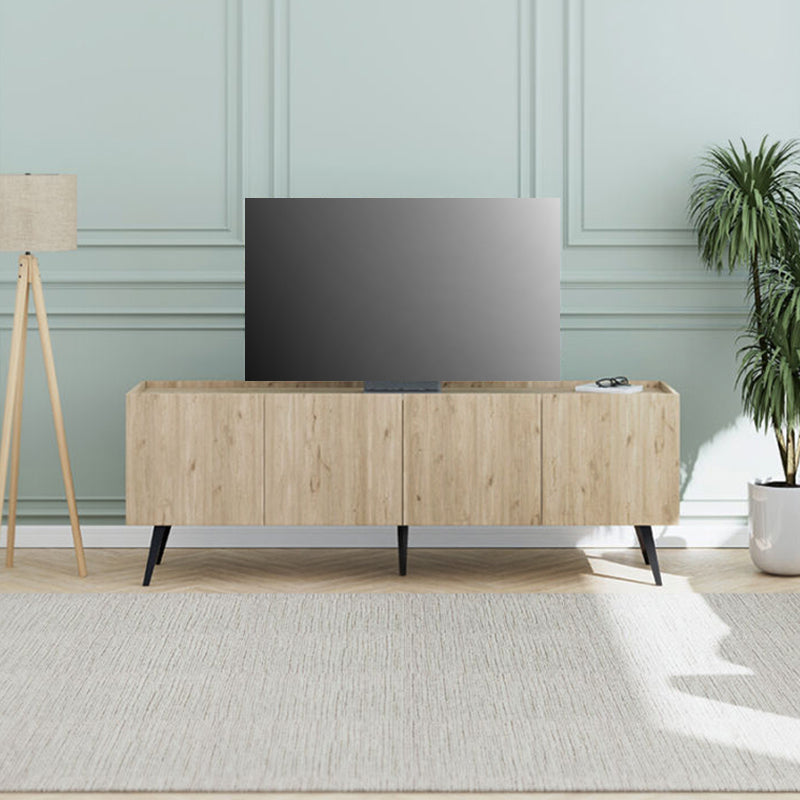 Έπιπλο τηλεόρασης Luna  χρώμα florida oak 180x41x62εκ.