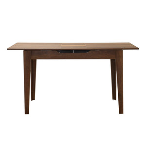 Τραπέζι Trendline  επεκτεινόμενο χρώμα καρυδί 120/150x70x75εκ. - Pakobazaar