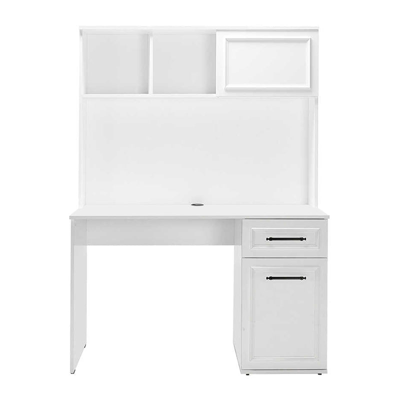 Γραφείο εργασίας Country  χρώμα λευκό 120x60x167εκ.