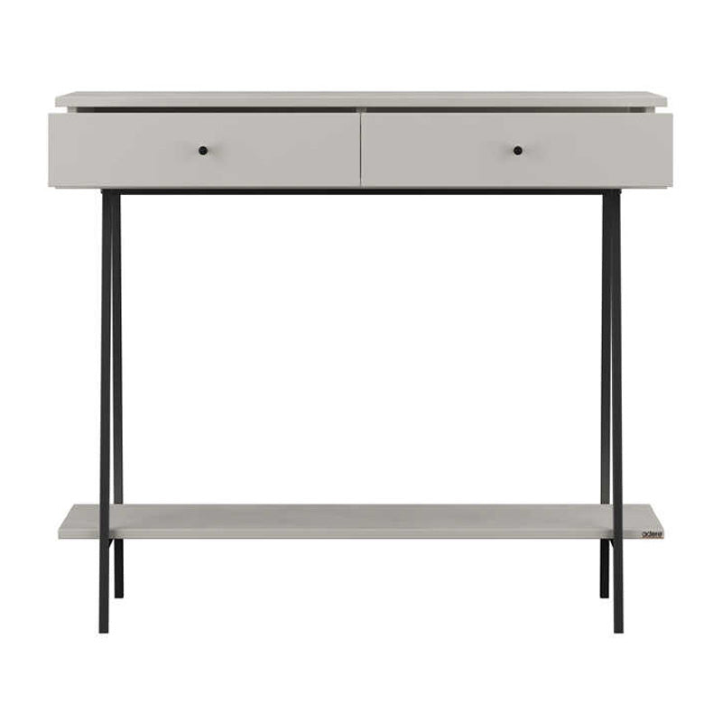 Κονσόλα Elite  χρώμα λευκό του πάγου 100x40x88εκ.