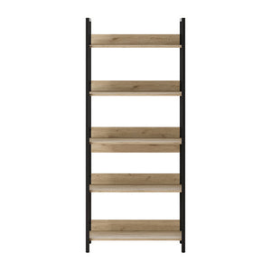 Βιβλιοθήκη Connect  χρώμα florida oak 73x35x172εκ.