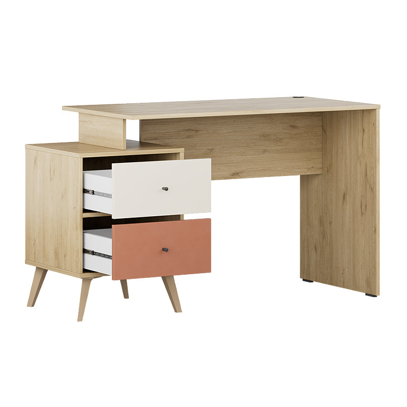 Γραφείο εργασίας Terra  χρώμα florida oak 129x55x75εκ.