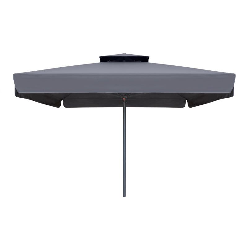 Ομπρέλα επαγγελματική Juno  τηλεσκοπική αλουμινίου χρώμα ανθρακί 4x4m.