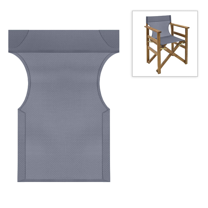 Διάτρητο πανί επαγγελματικό για πολυθρόνα σκηνοθέτη χρώματος ανθρακί