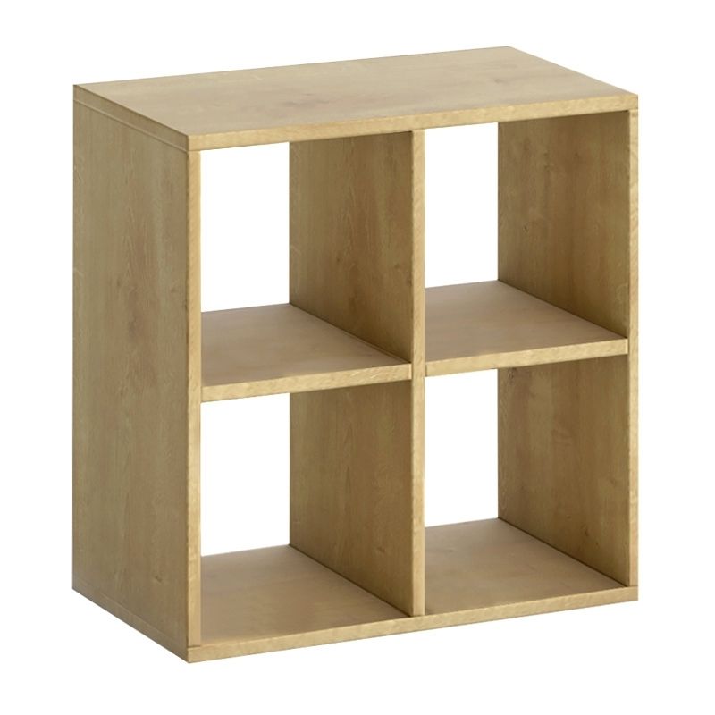 Βιβλιοθήκη Cube  χρώμα sapphire oak 60x30x60εκ. - Pakobazaar