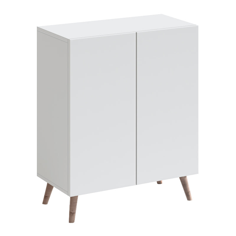 Παπουτσοθήκη Luce  χρώμα λευκό 70x35x85εκ. - Pakobazaar