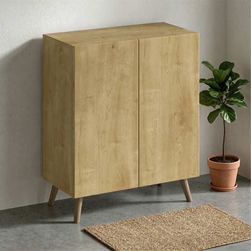 Παπουτσοθήκη Luce  χρώμα sapphire oak 70x35x85εκ. - Pakobazaar