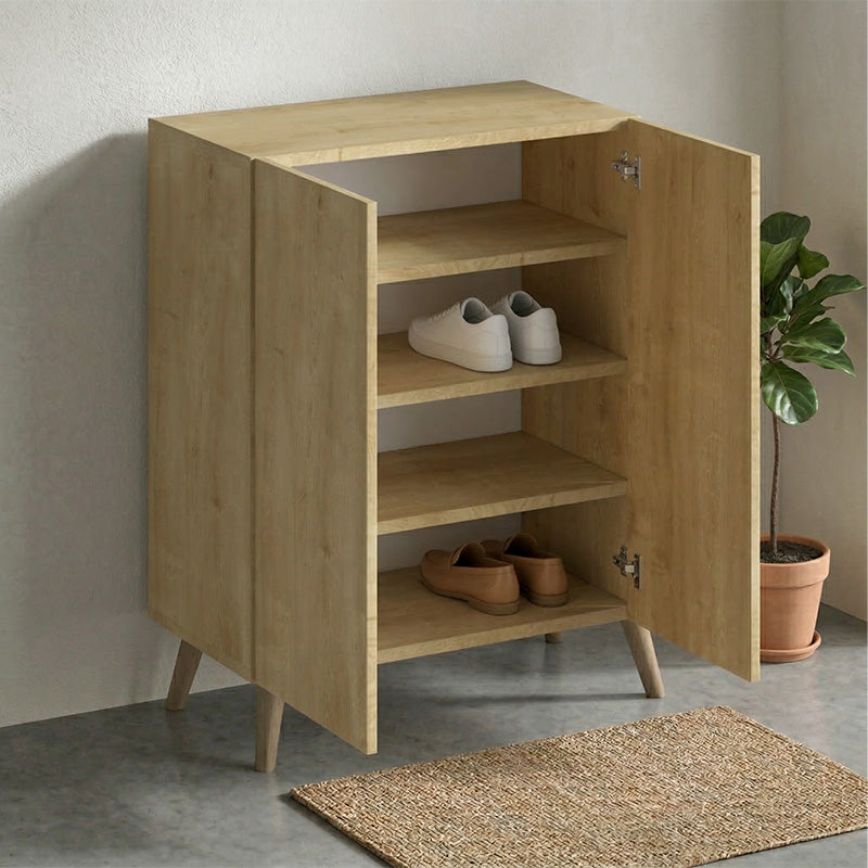 Παπουτσοθήκη Luce  χρώμα sapphire oak 70x35x85εκ. - Pakobazaar