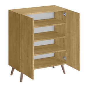 Παπουτσοθήκη Luce  χρώμα sapphire oak 70x35x85εκ. - Pakobazaar