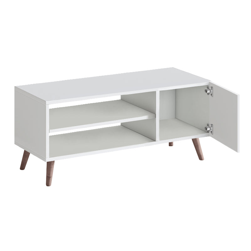 Έπιπλο τηλεόρασης Parma  χρώμα λευκό 90x30x40εκ. - Pakobazaar