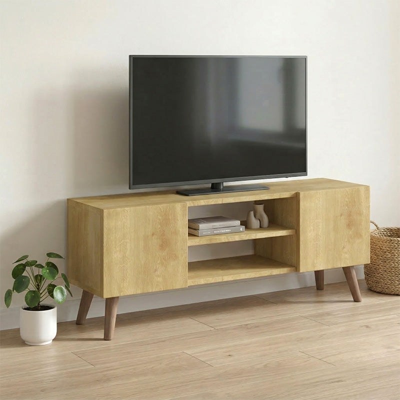 Έπιπλο τηλεόρασης Etna  χρώμα sapphire oak 120x30x45εκ. - Pakobazaar