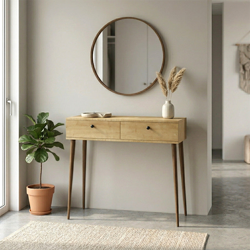 Κονσόλα Alis  χρώμα sapphire oak 110x29x88εκ. - Pakobazaar