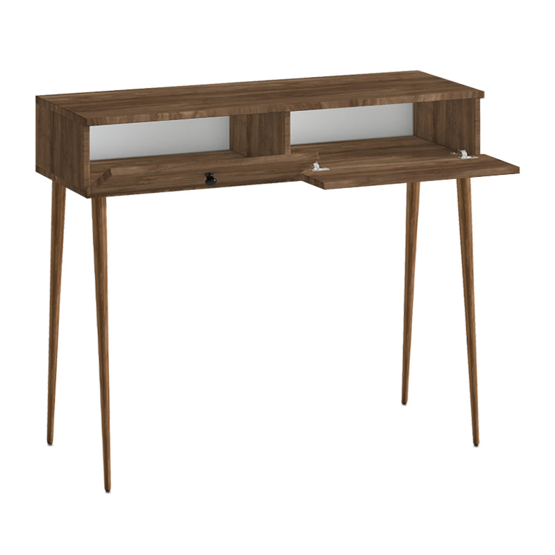 Κονσόλα Alis  χρώμα καρυδί 110x29x88εκ. - Pakobazaar