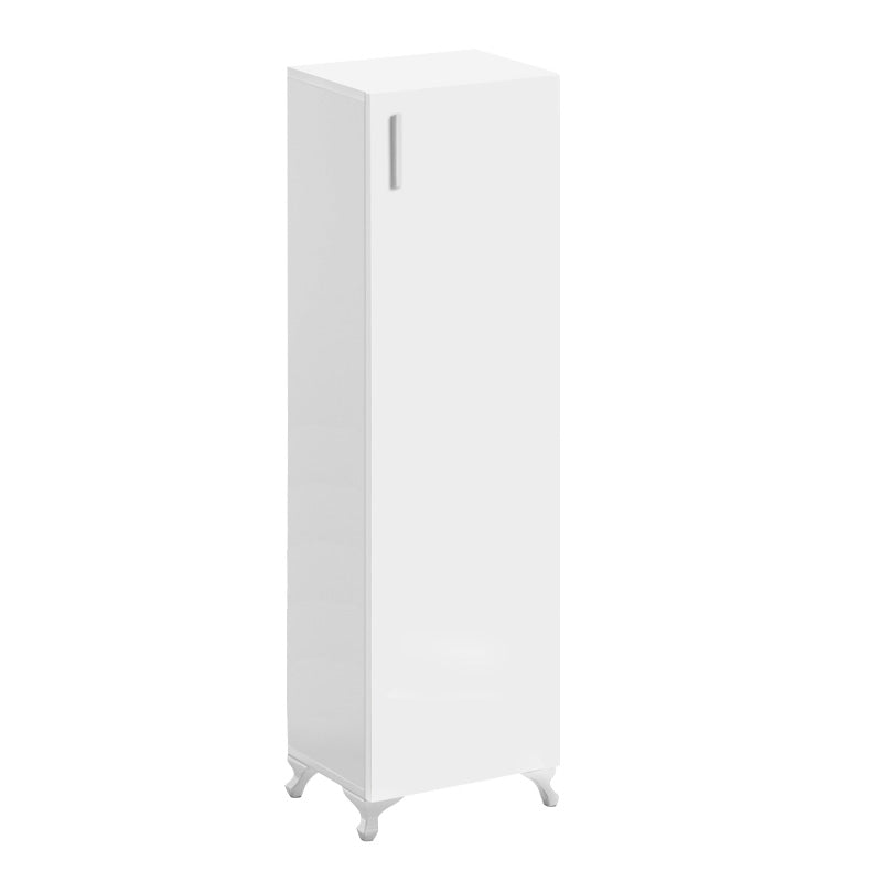 Ντουλάπι κουζίνας - μπάνιου Mine  χρώμα λευκό 30x32x128εκ.