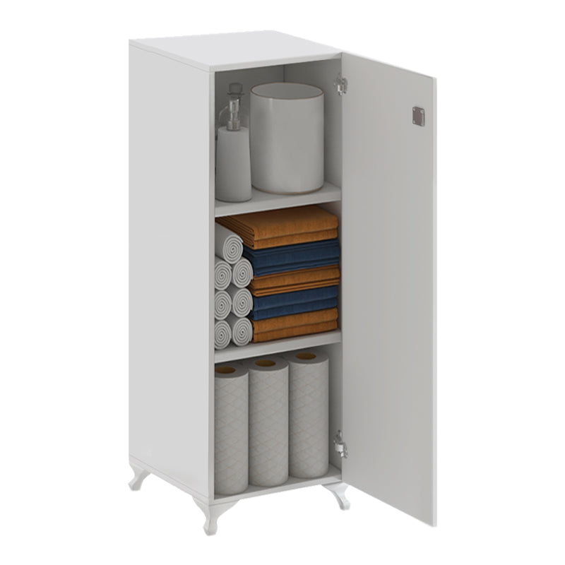 Ντουλάπι με κλειδαριά Zehra  χρώμα λευκό 30x32x108εκ.