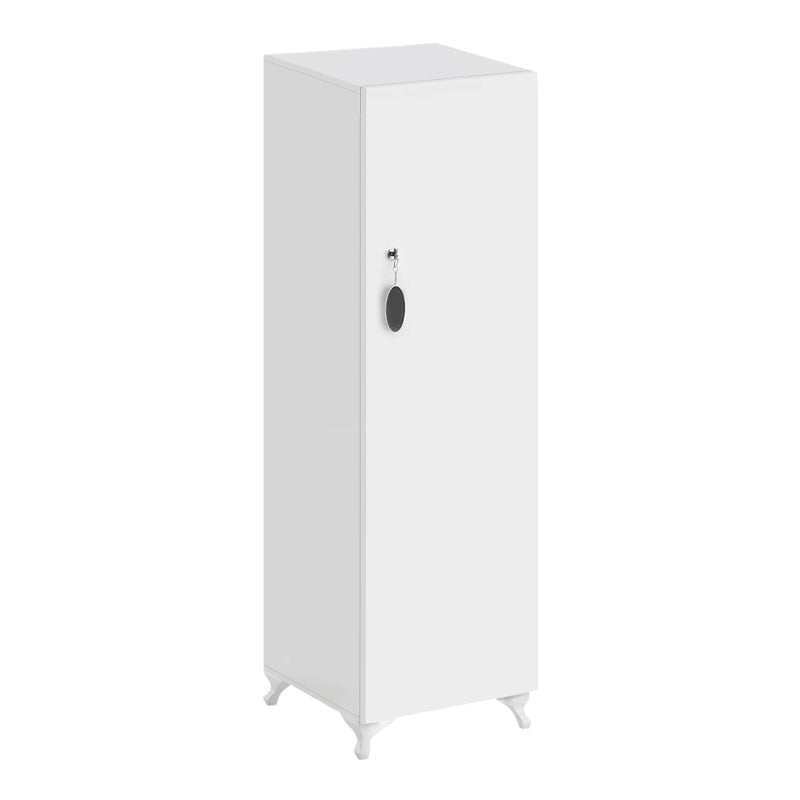 Ντουλάπι με κλειδαριά Zehra  χρώμα λευκό 30x32x128εκ.