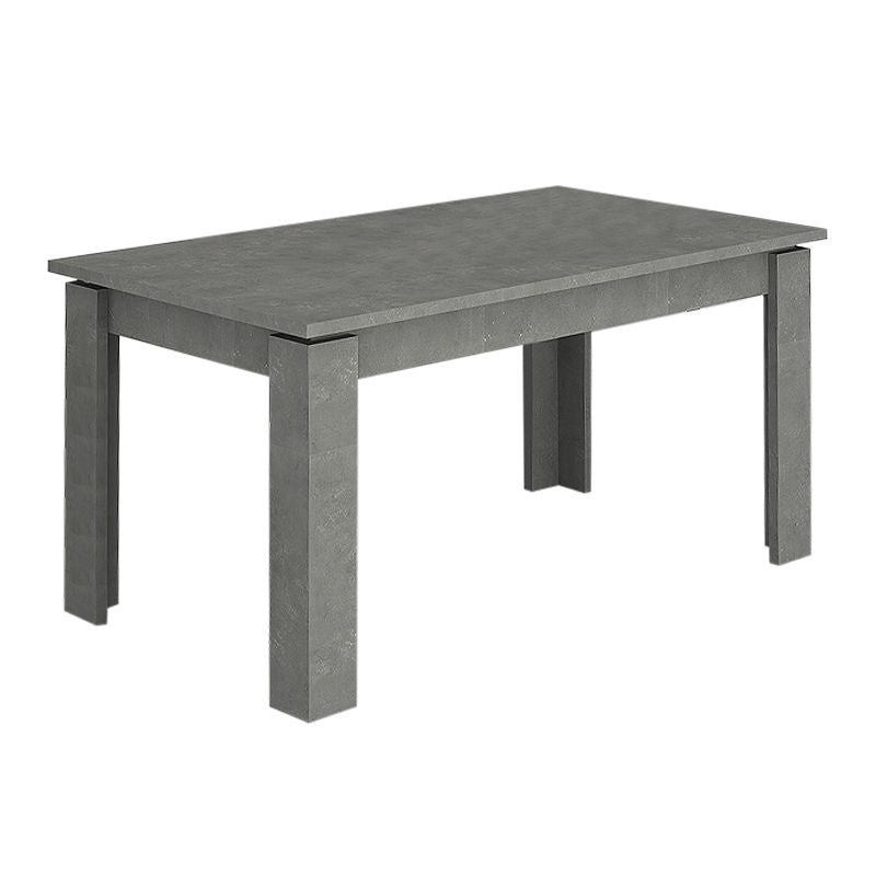 Τραπέζι Denzel  χρώμα γκρι σκυροδέματος 120x80x76εκ. - Pakobazaar