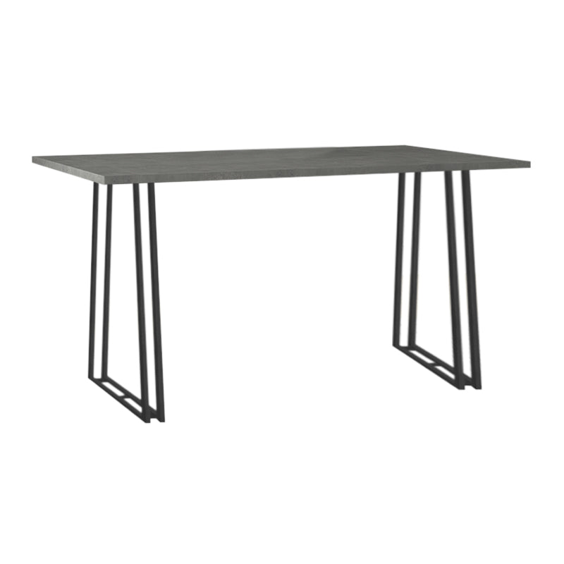 Τραπέζι Gable  χρώμα γκρι σκυροδέματος 140x80x76εκ. - Pakobazaar