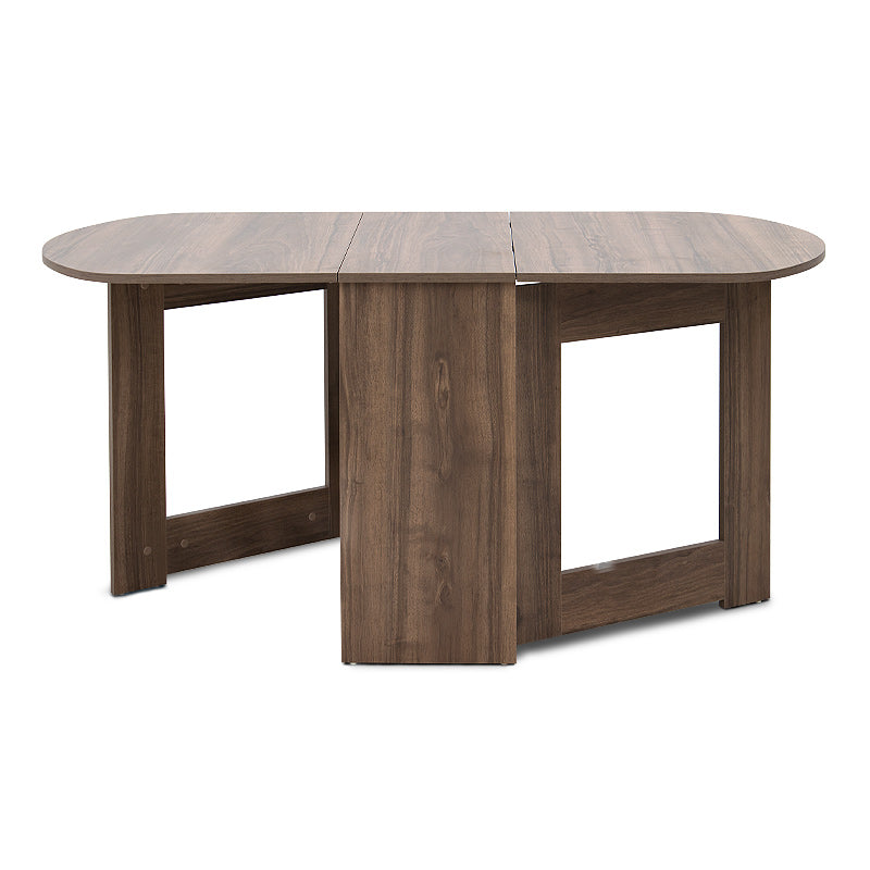 Τραπέζι Winslet  επεκτεινόμενο χρώμα καρυδί 34(63+63)x80x76εκ. - Pakobazaar