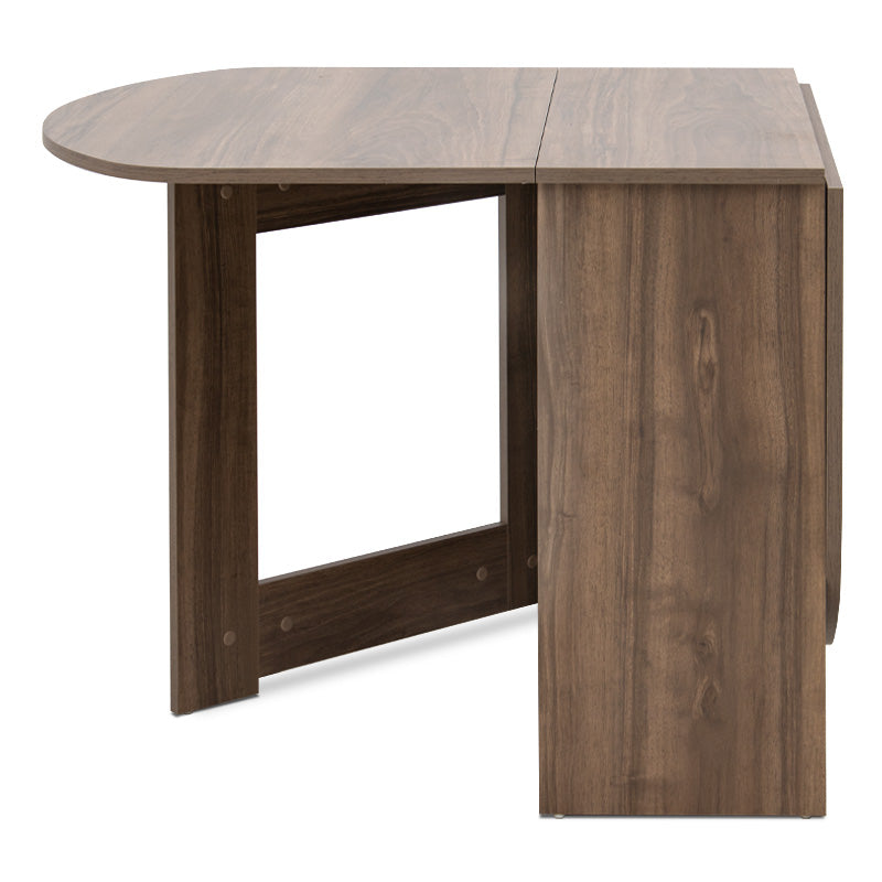 Τραπέζι Winslet  επεκτεινόμενο χρώμα καρυδί 34(63+63)x80x76εκ. - Pakobazaar