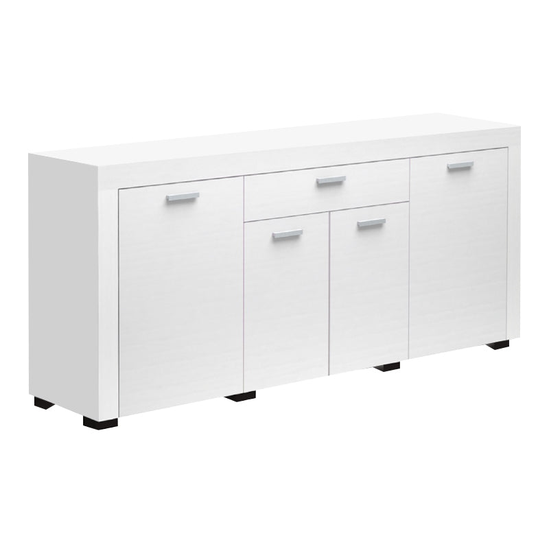 Μπουφές Joseph  χρώμα λευκό 177x40x76εκ. - Pakobazaar