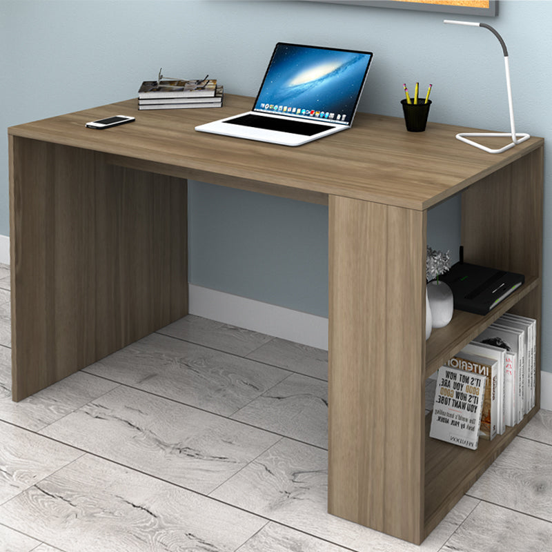 Γραφείο εργασίας Mikro  χρώμα καρυδί 120x60x75εκ. - Pakobazaar