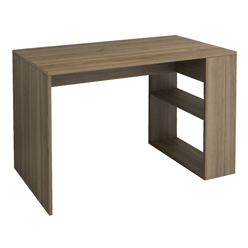 Γραφείο εργασίας Mikro  χρώμα καρυδί 120x60x75εκ. - Pakobazaar