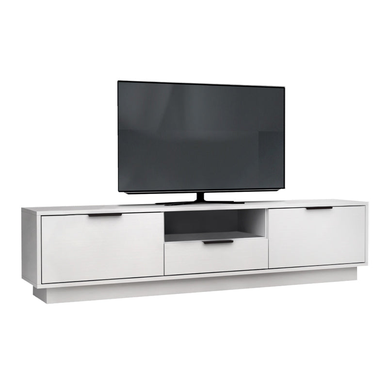 Έπιπλο τηλεόρασης Mensa  χρώμα λευκό 180x35x43cm. - Pakobazaar