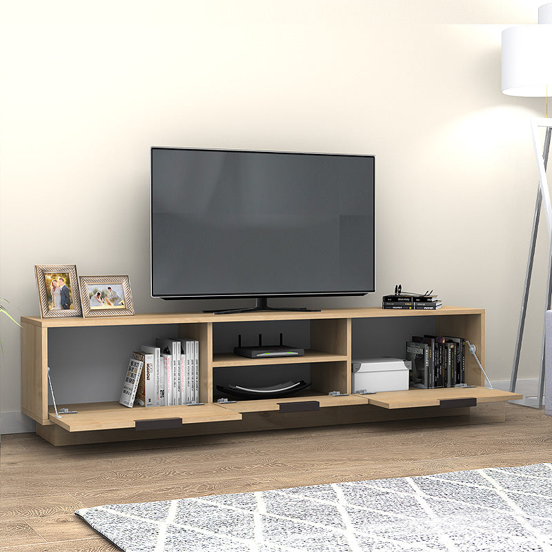 Έπιπλο τηλεόρασης Mensa  χρώμα φυσικό οξιάς 180x35x43cm. - Pakobazaar